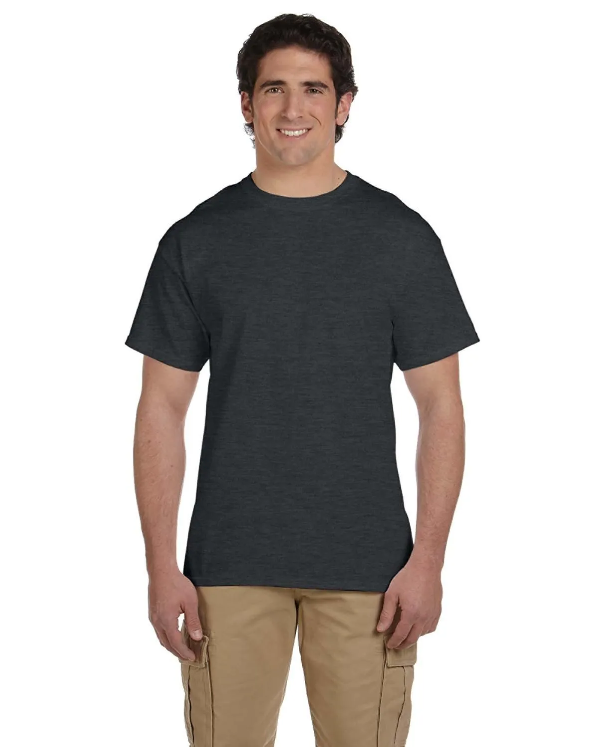 3931B-Fruit of the Loom-BLACK HEATHER