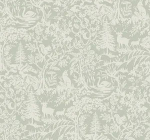 Alrick Sage Forest Venture Wallpaper