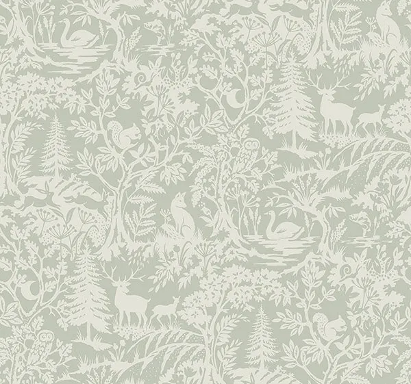 Alrick Sage Forest Venture Wallpaper
