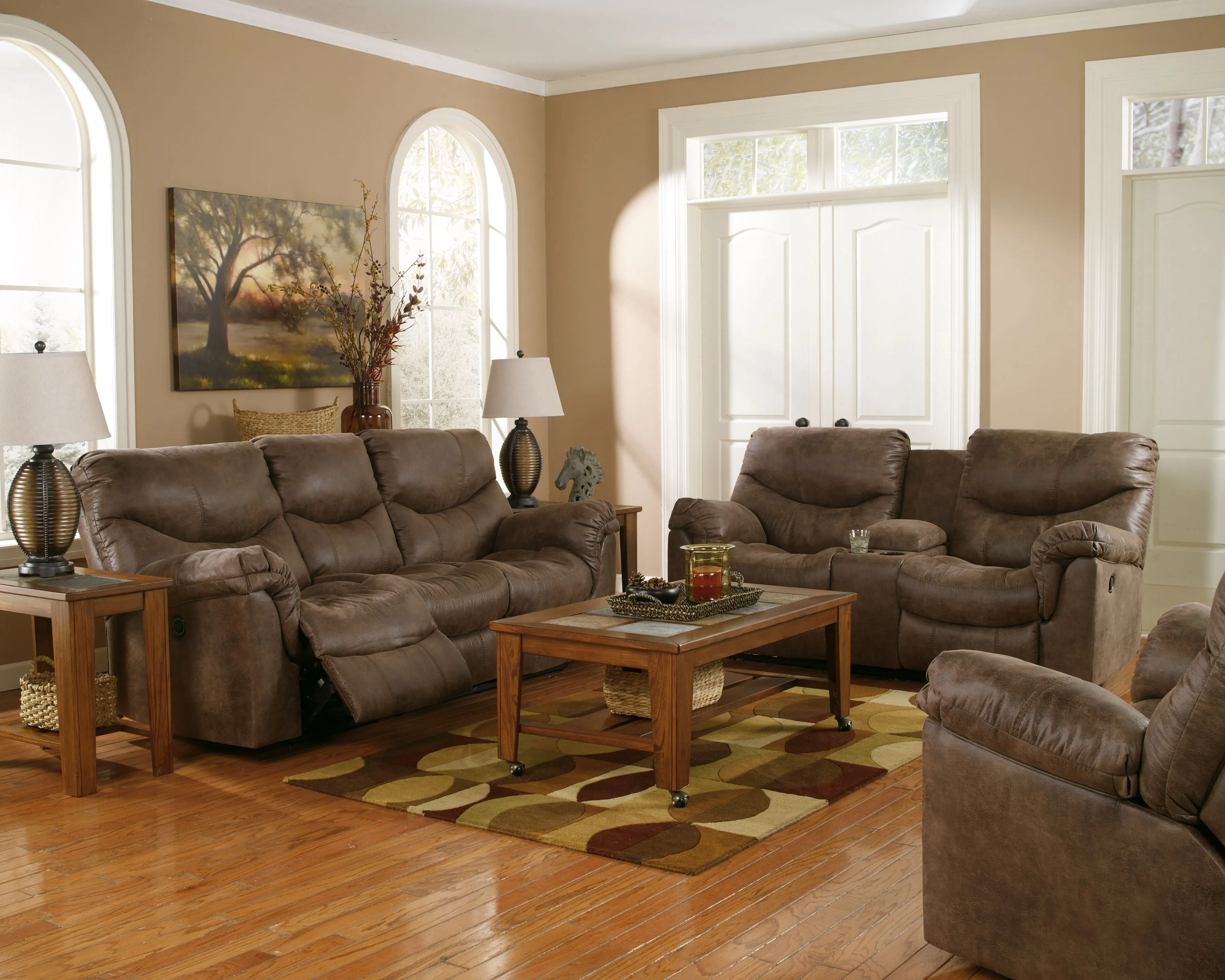 Alzena - Gunsmoke - Reclining Sofa