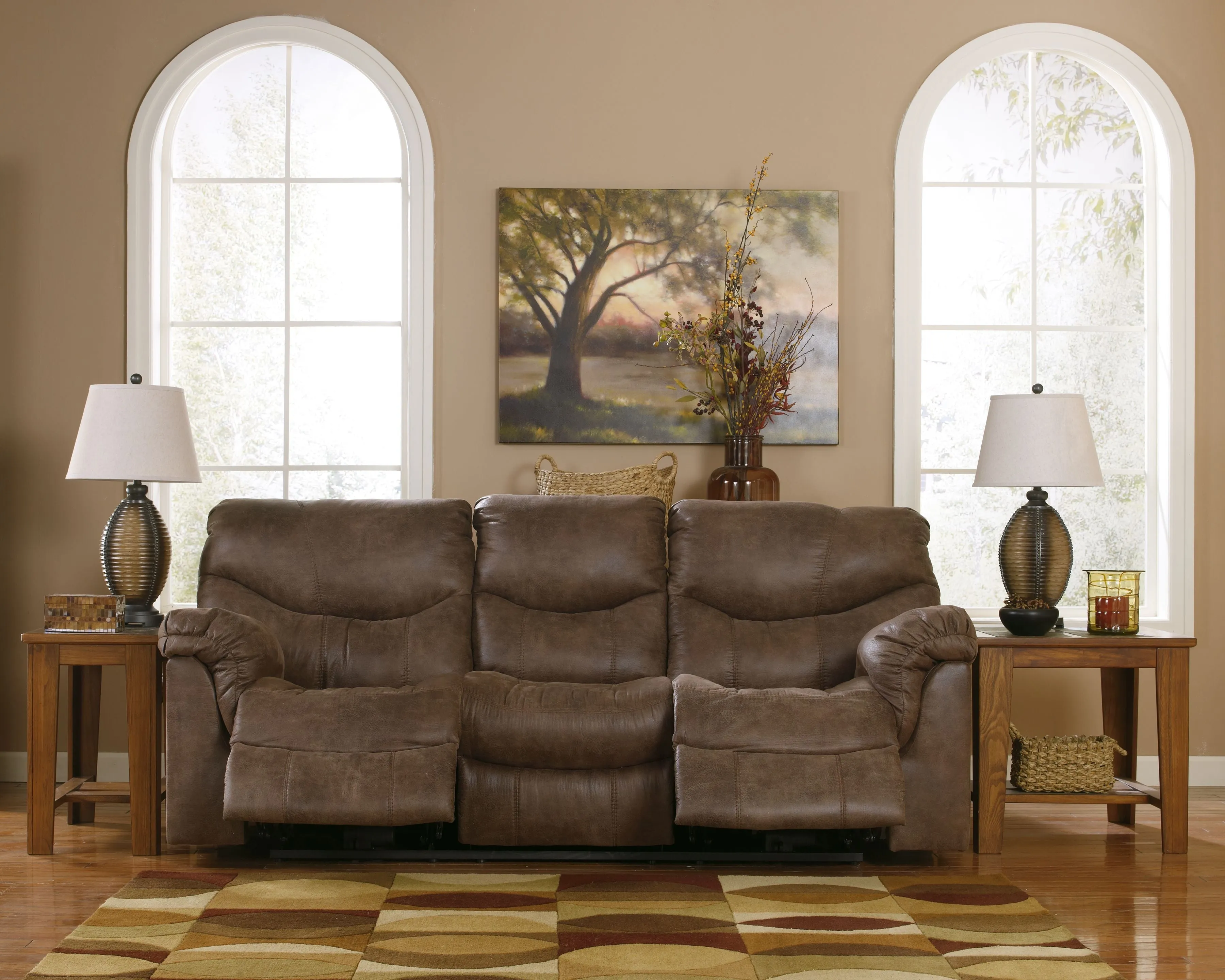Alzena - Gunsmoke - Reclining Sofa