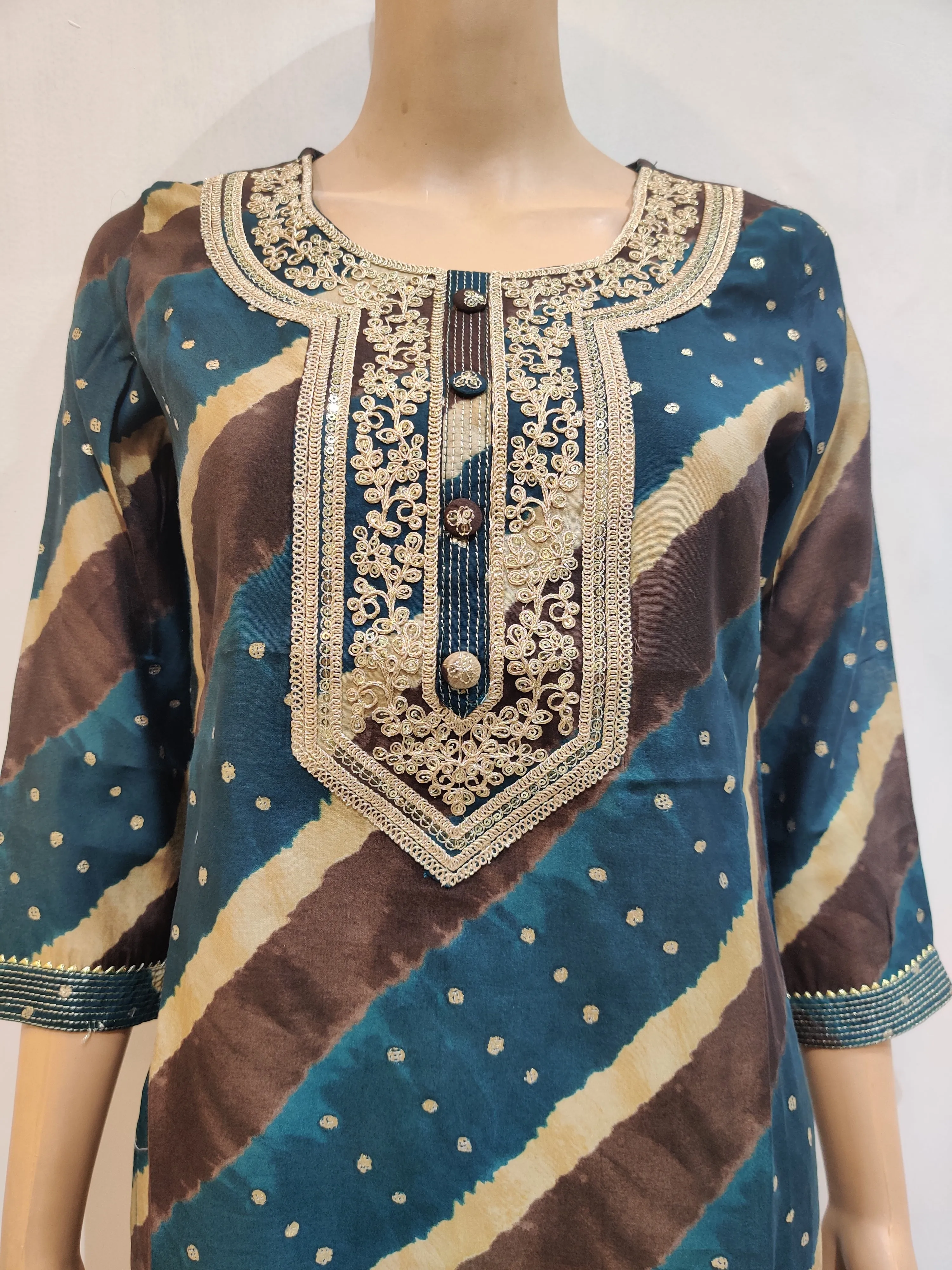 Aztec Lily Kurti