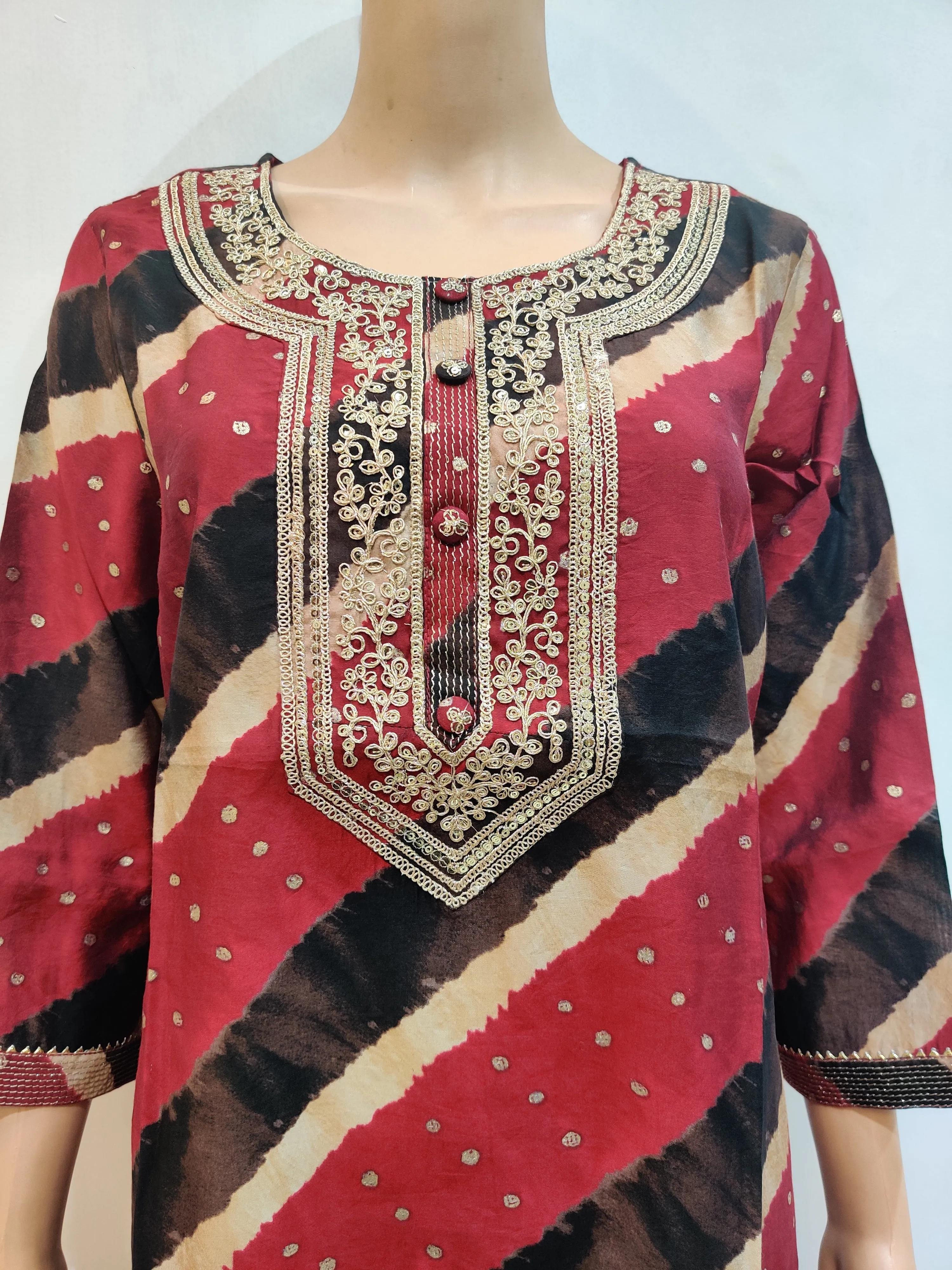 Aztec Lily Kurti