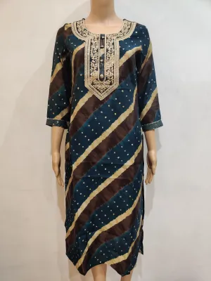 Aztec Lily Kurti