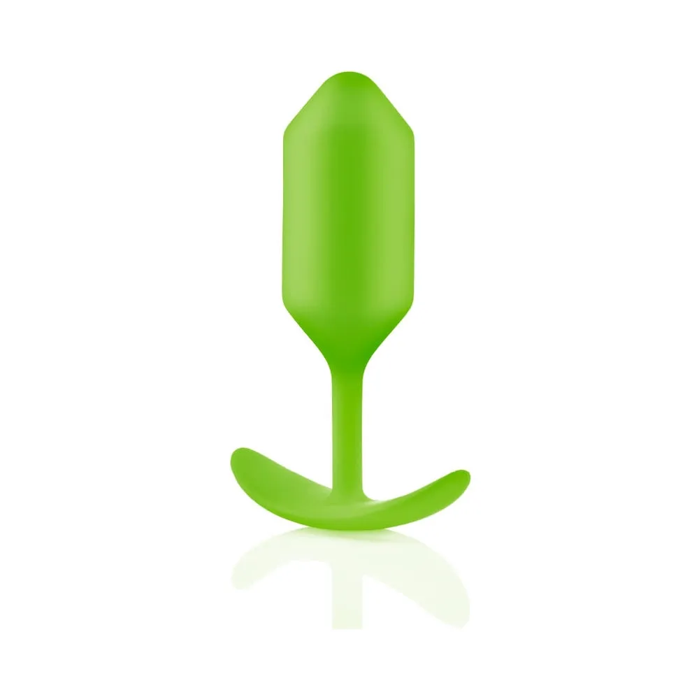 b-Vibe Weighted Snug Plug 3 - 180 g Lime