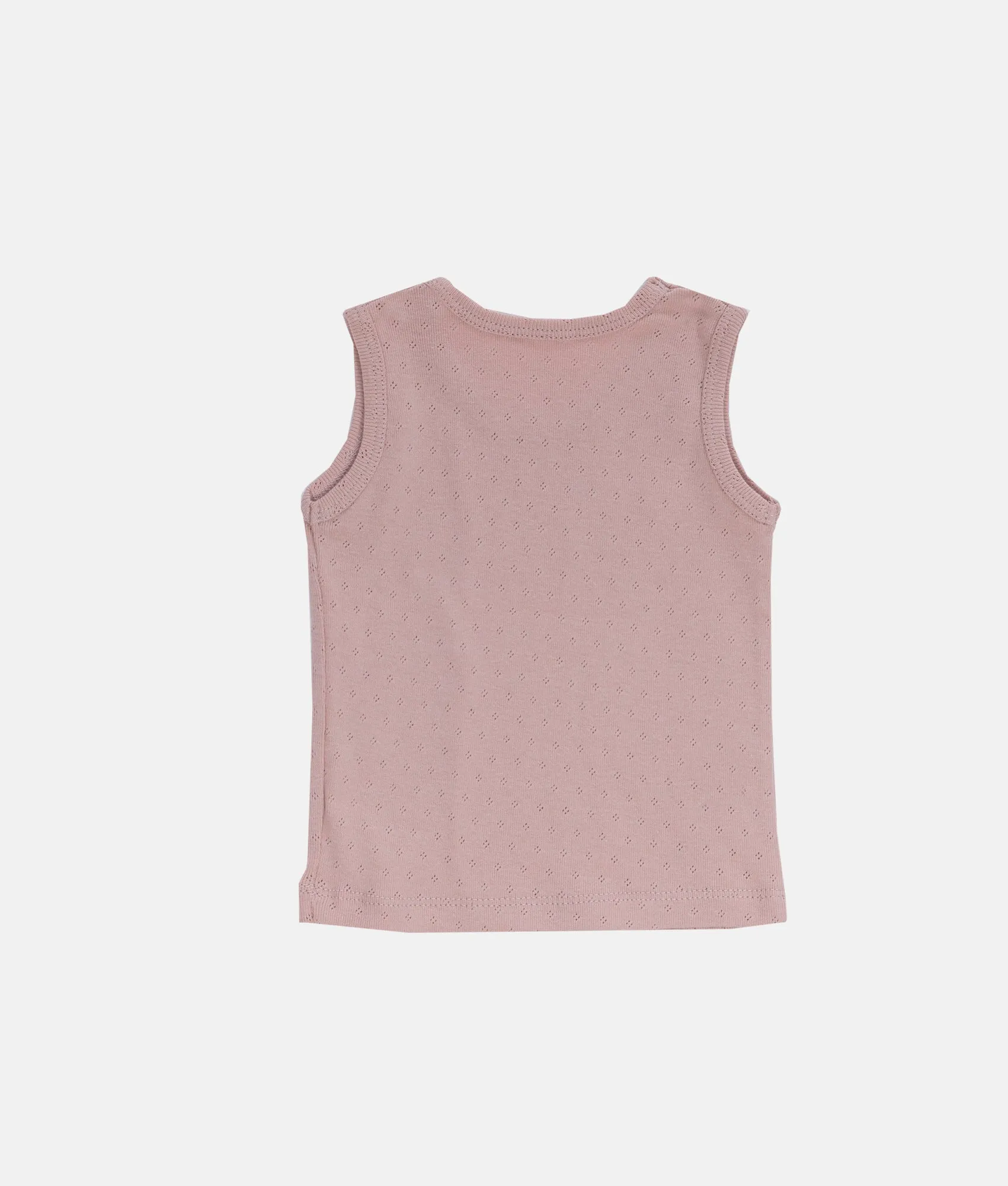 Baby Vest - Dusty Pink