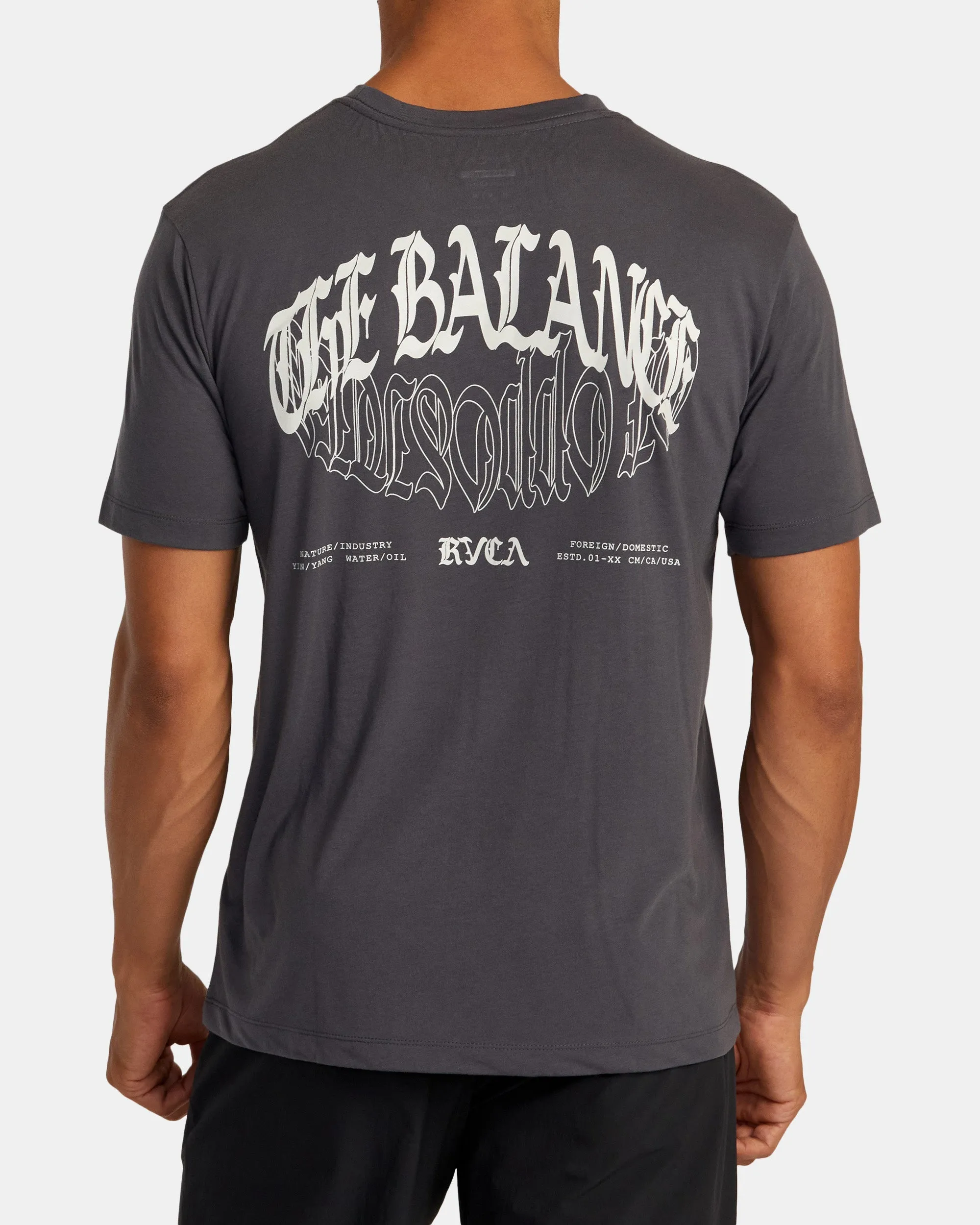 Balance Short Sleeve Tee - Slate