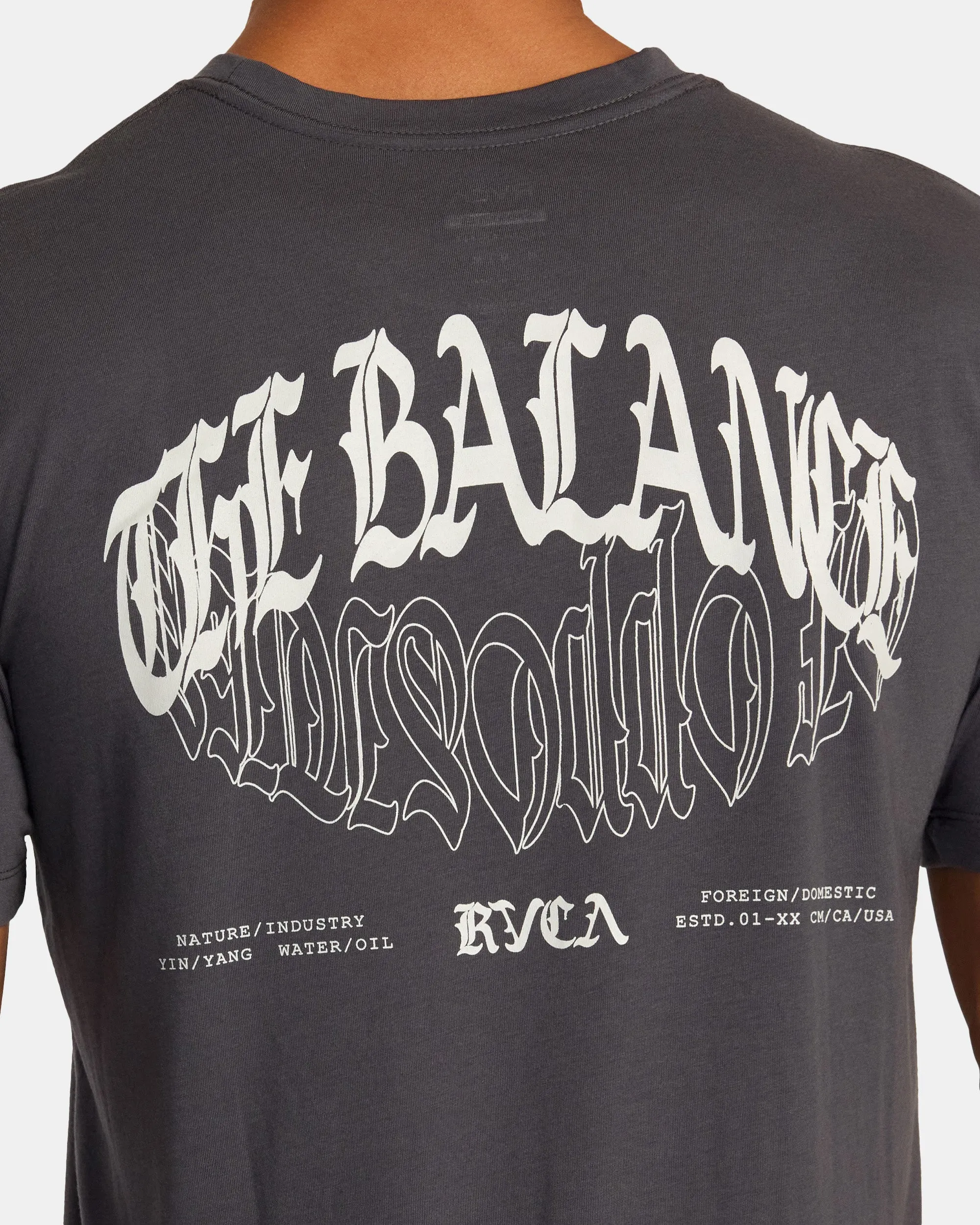 Balance Short Sleeve Tee - Slate