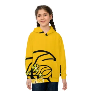 Bright Floral Children's Hoodie - Stylish & Cozy for Kids