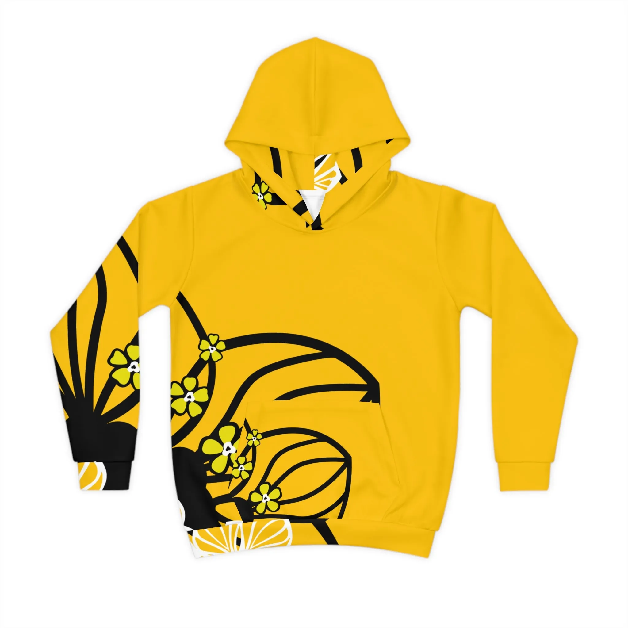 Bright Floral Children's Hoodie - Stylish & Cozy for Kids
