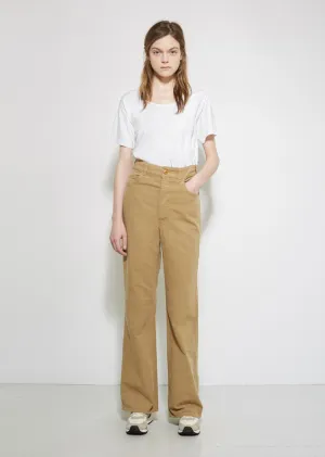 Canvas Highwaisted Trousers