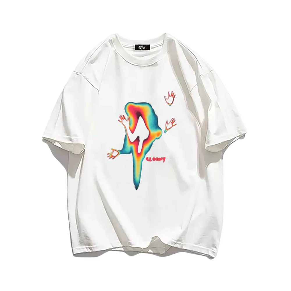 “Colorful Ghost Doodle” T-shirt