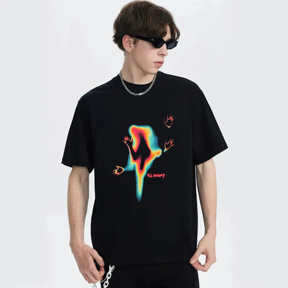 “Colorful Ghost Doodle” T-shirt