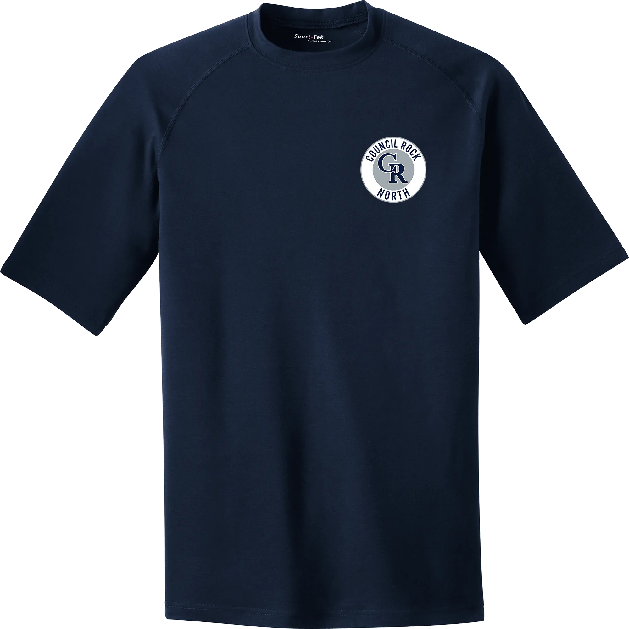 Council Rock North PosiCharge Tri-Blend Wicking Raglan Tee