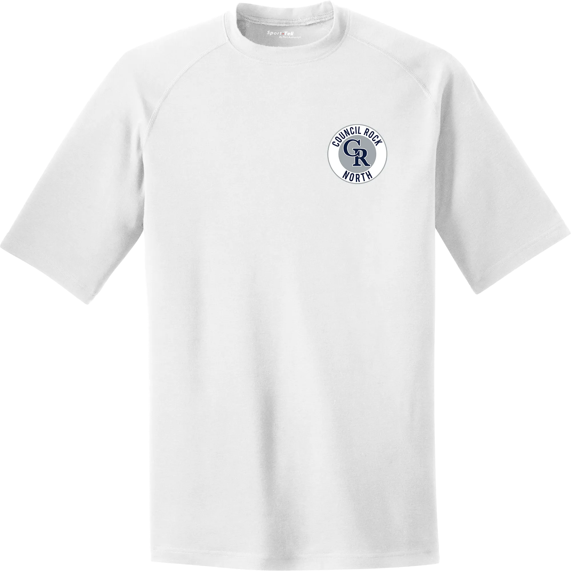 Council Rock North PosiCharge Tri-Blend Wicking Raglan Tee