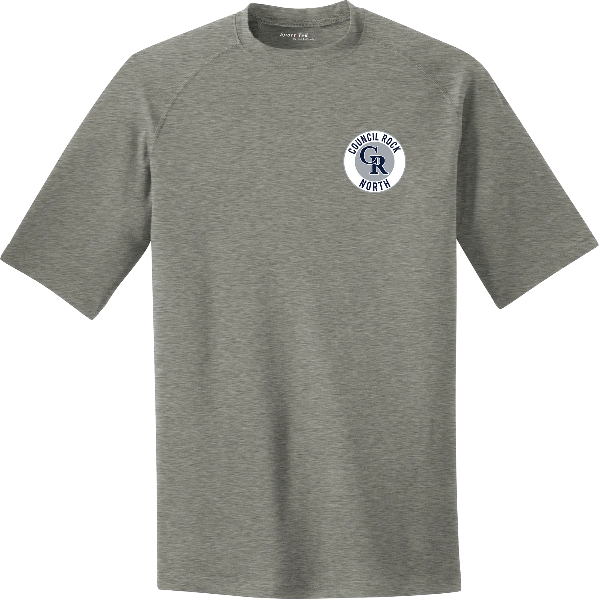 Council Rock North PosiCharge Tri-Blend Wicking Raglan Tee