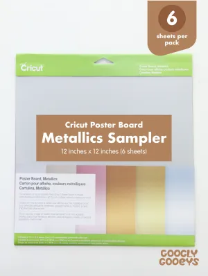 Cricut Poster Board Metals 12x12