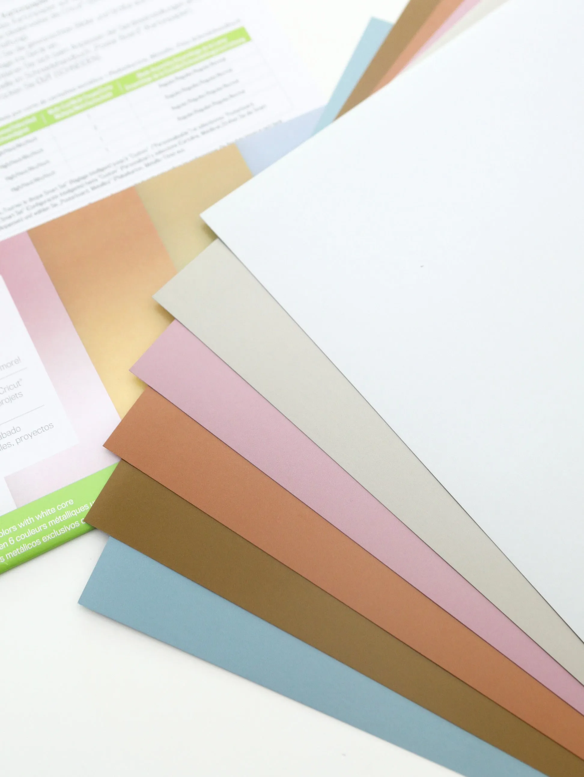Cricut Poster Board Metals 12x12
