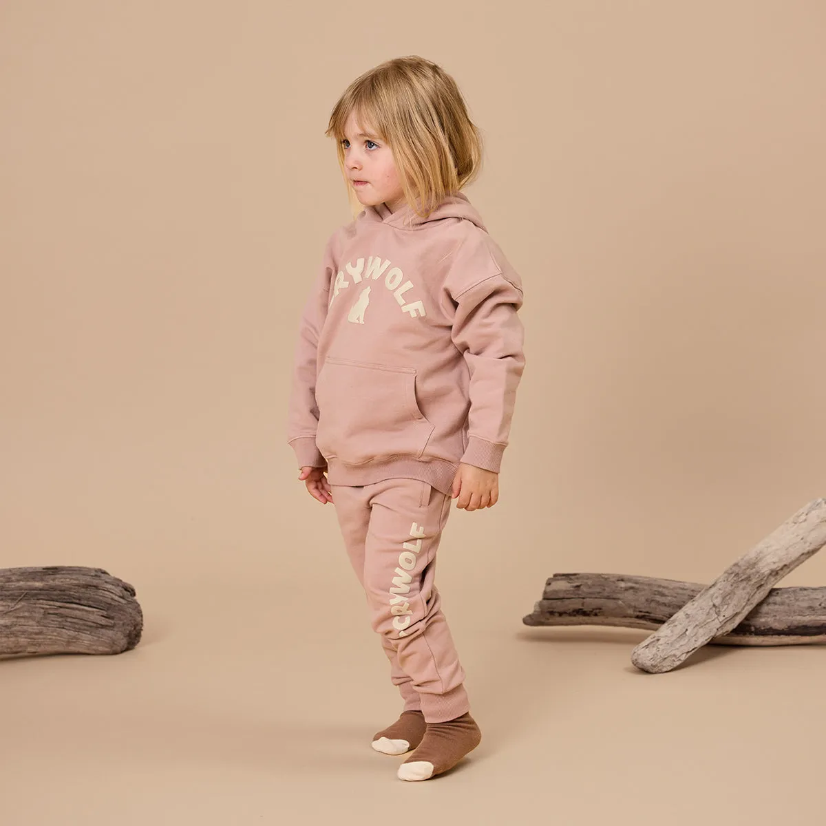 Crywolf Chill Hoodie  Dusty - Mauve
