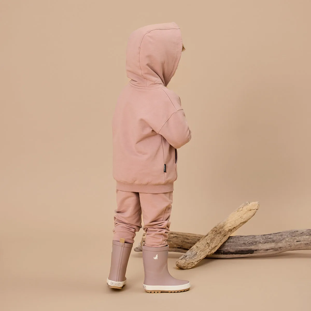 Crywolf Chill Hoodie  Dusty - Mauve