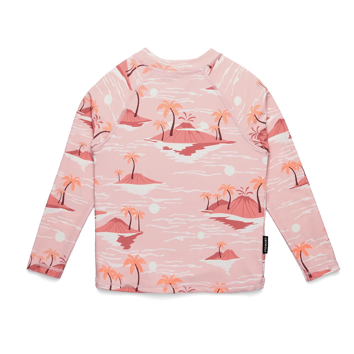 Crywolf Rash Vest - Sunset Lost Island