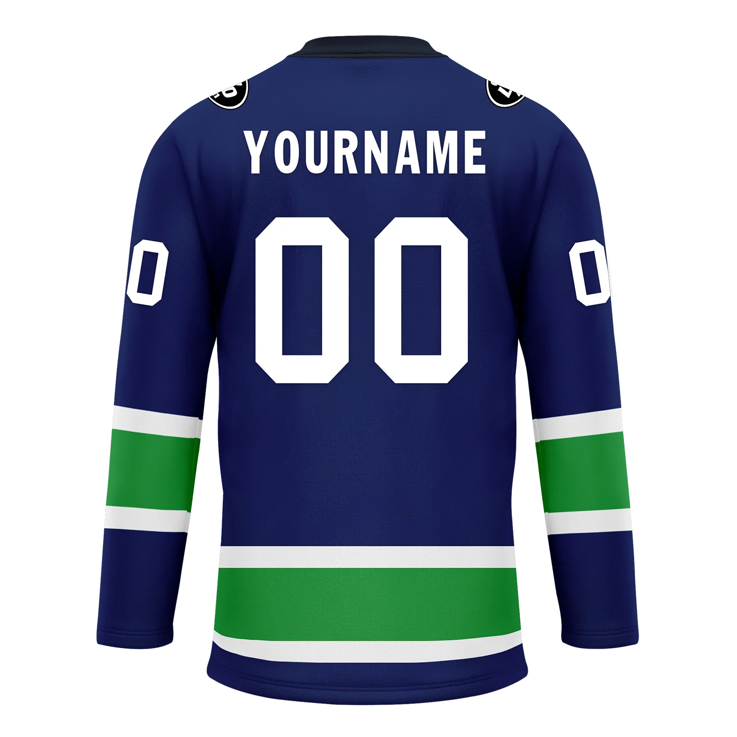Custom Blue Green Personalized Hockey Jersey HCKJ01-D0a70dc
