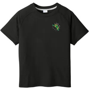 Florida Eels Youth PosiCharge Tri-Blend Wicking Raglan Tee
