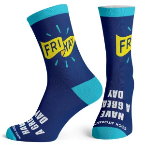 Friday Fri Yay Socks