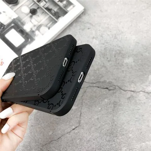 GG Total Matte Black iPhone Case