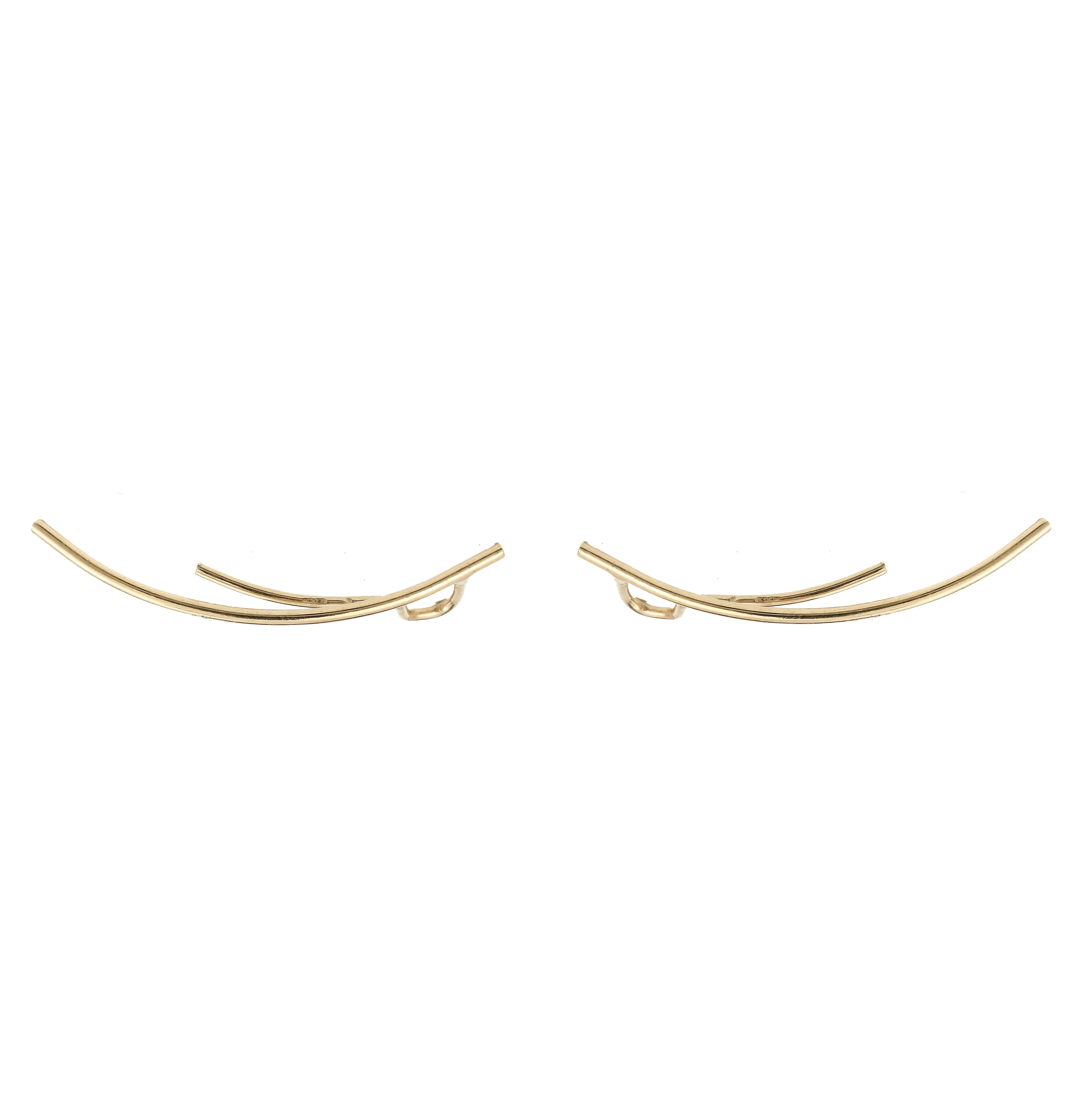 Gold-Plated Silver Milla Earrings