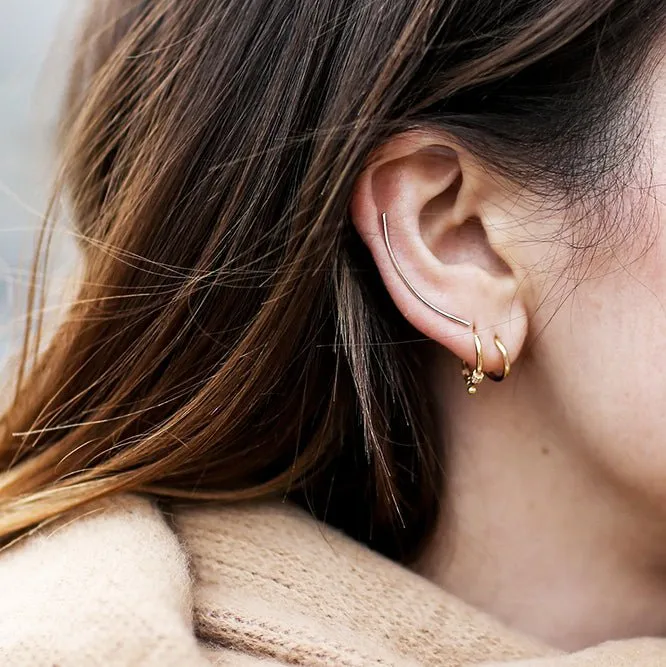 Gold-Plated Silver Milla Earrings