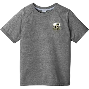 HVM Bulldogs Youth PosiCharge  Tri-Blend Wicking Raglan Tee