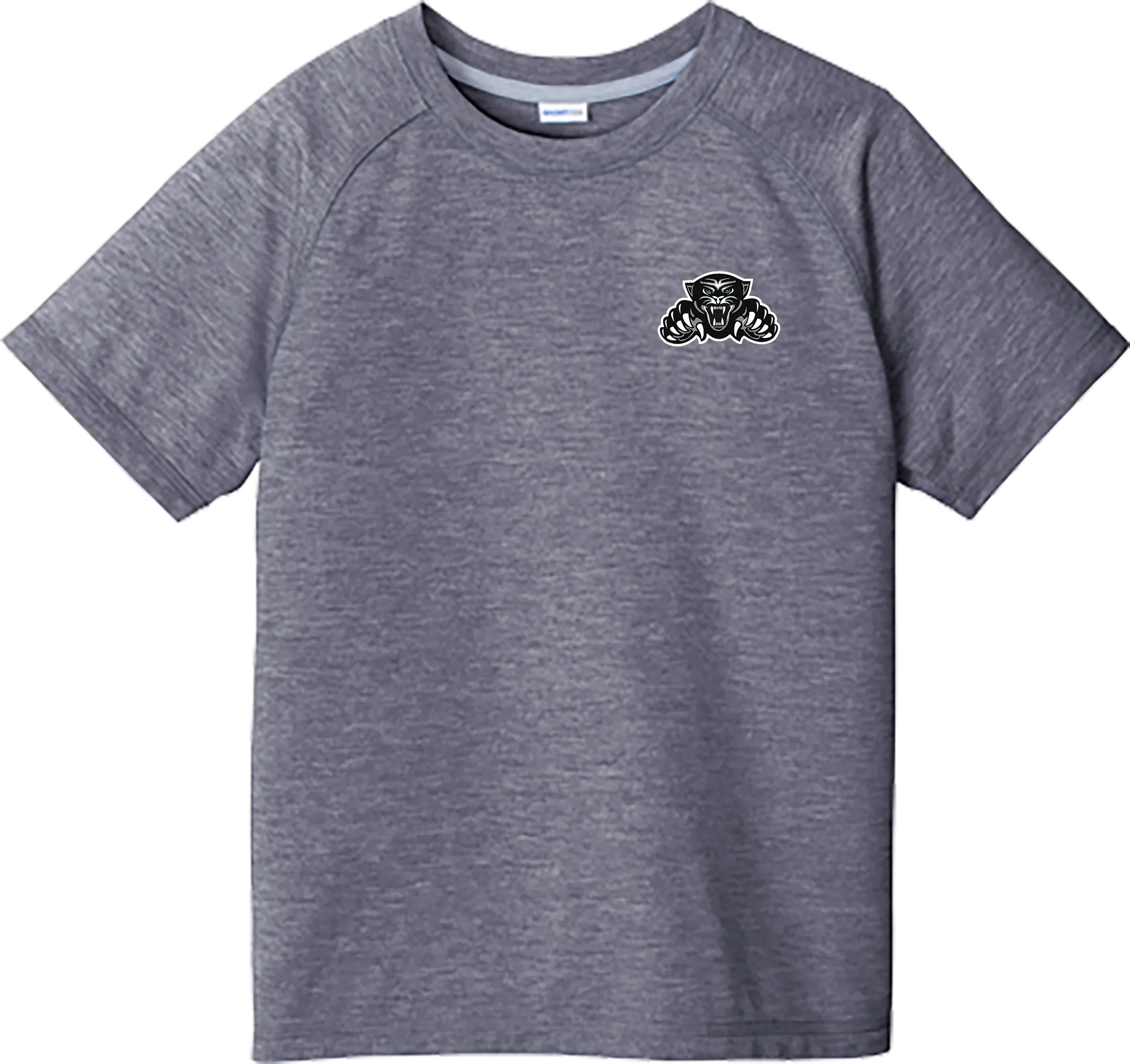 Igloo Jaguars Youth PosiCharge  Tri-Blend Wicking Raglan Tee