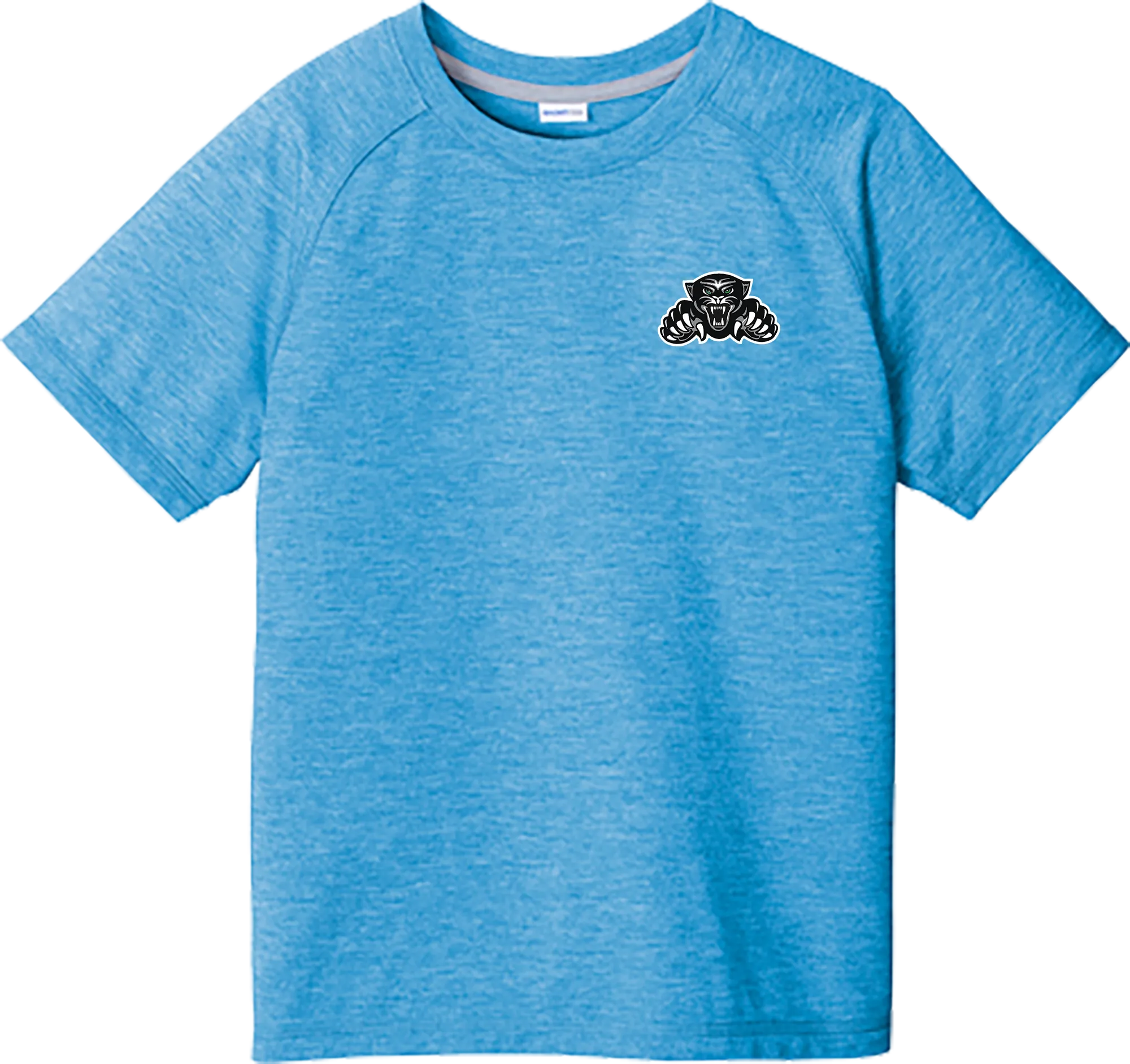 Igloo Jaguars Youth PosiCharge  Tri-Blend Wicking Raglan Tee