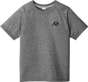 Igloo Jaguars Youth PosiCharge  Tri-Blend Wicking Raglan Tee