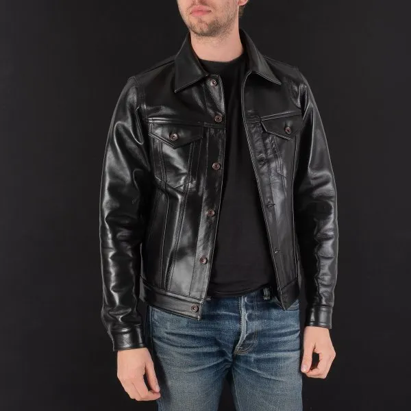 Iron Heart IHJ-64 Horsehide Modified Type III Jacket - Black