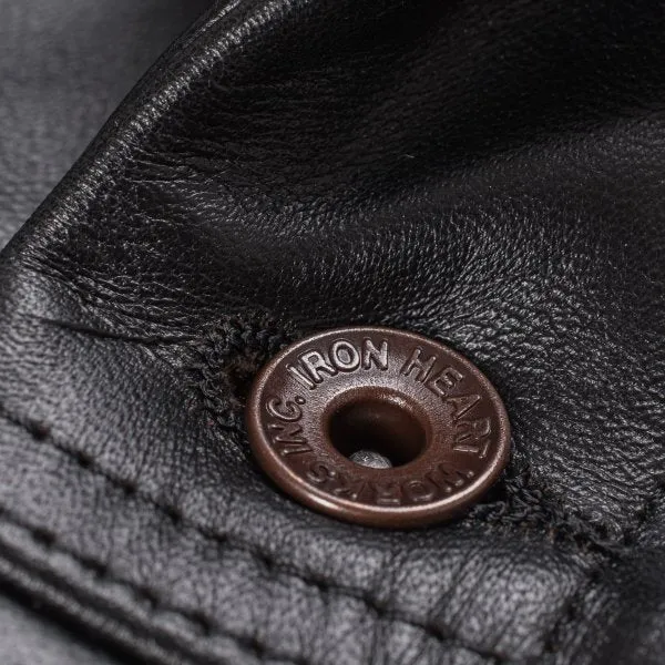 Iron Heart IHJ-64 Horsehide Modified Type III Jacket - Black