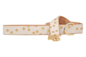 Ivory Party Dot Dog Leash