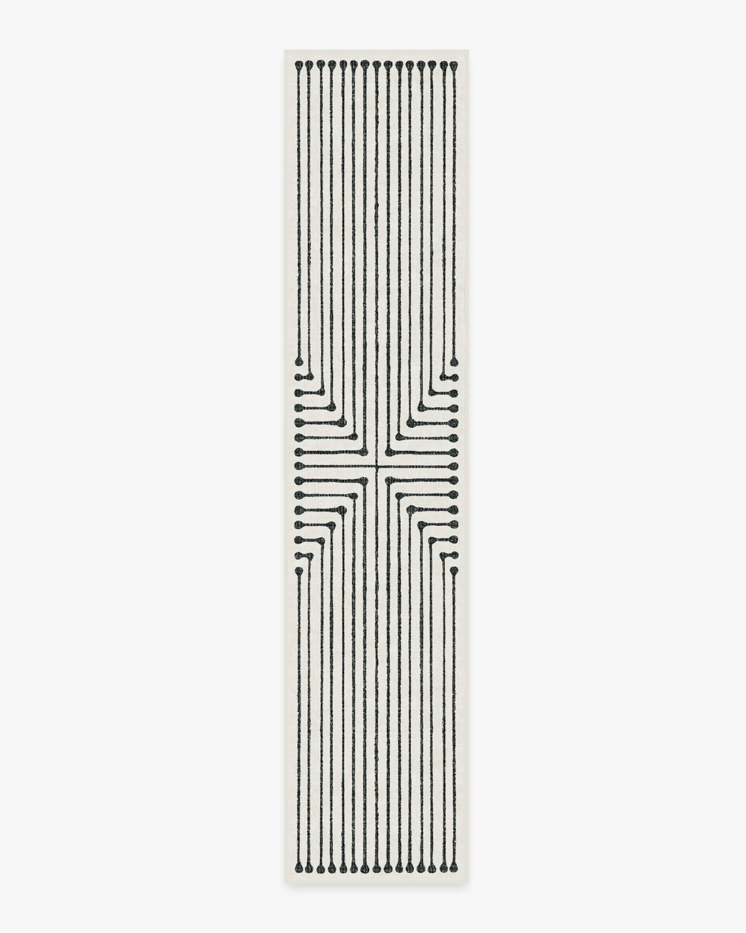 Jonathan Adler Inkdrop Black & Ivory Rug