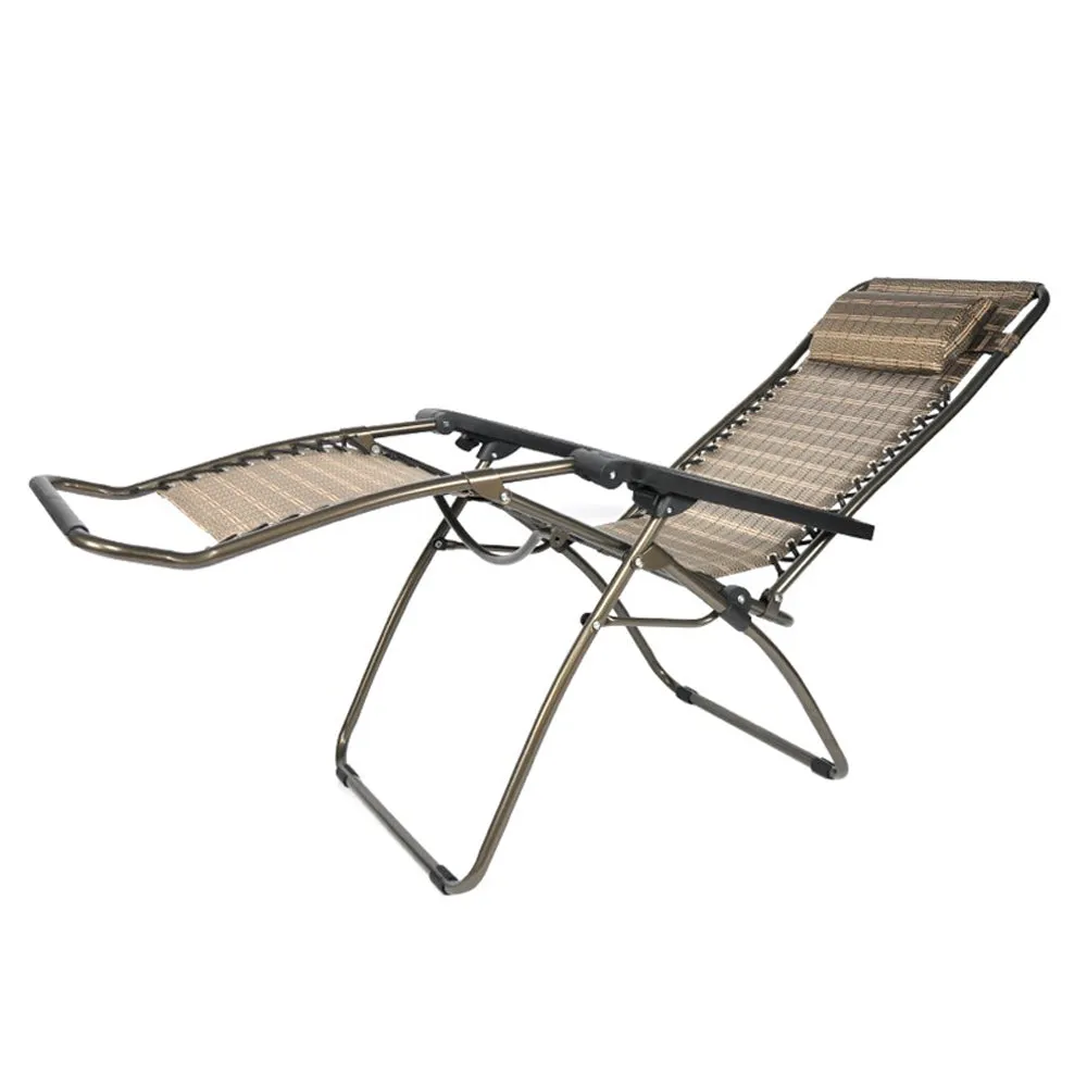 Kawachi Zero Gravity Relax Recliner Chair with Soft Comfortable Cushion Indoor and Outdoor Use C216