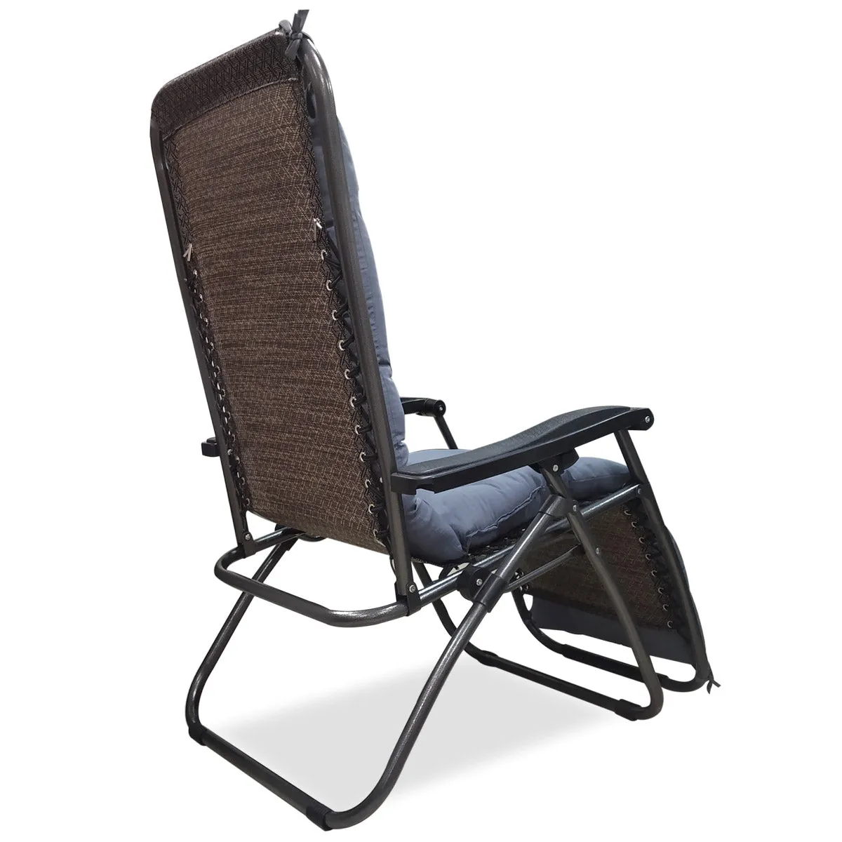 Kawachi Zero Gravity Relax Recliner Chair with Soft Comfortable Cushion Indoor and Outdoor Use C216