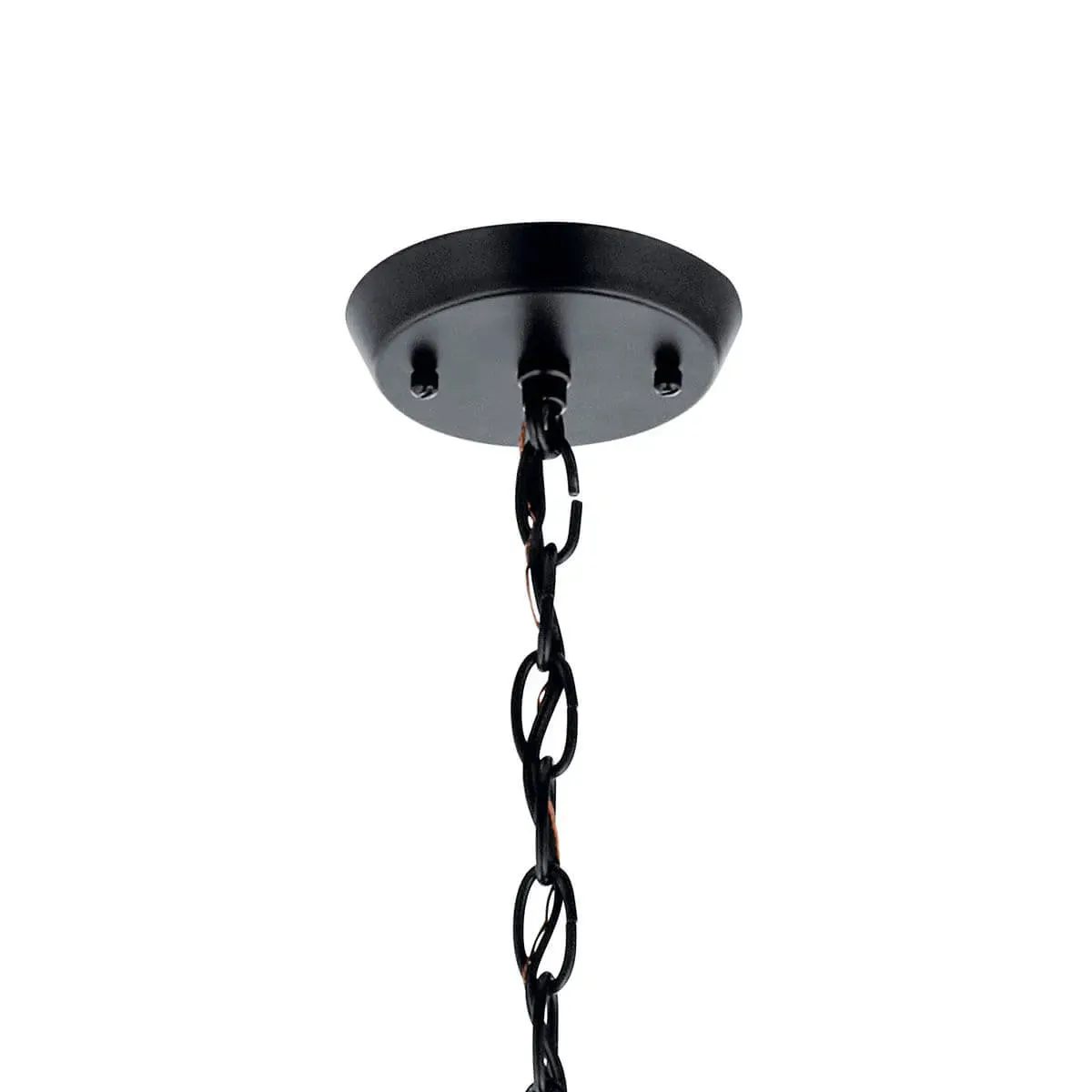 Kennewick 16" 3-Light Chandelier, Black Finish