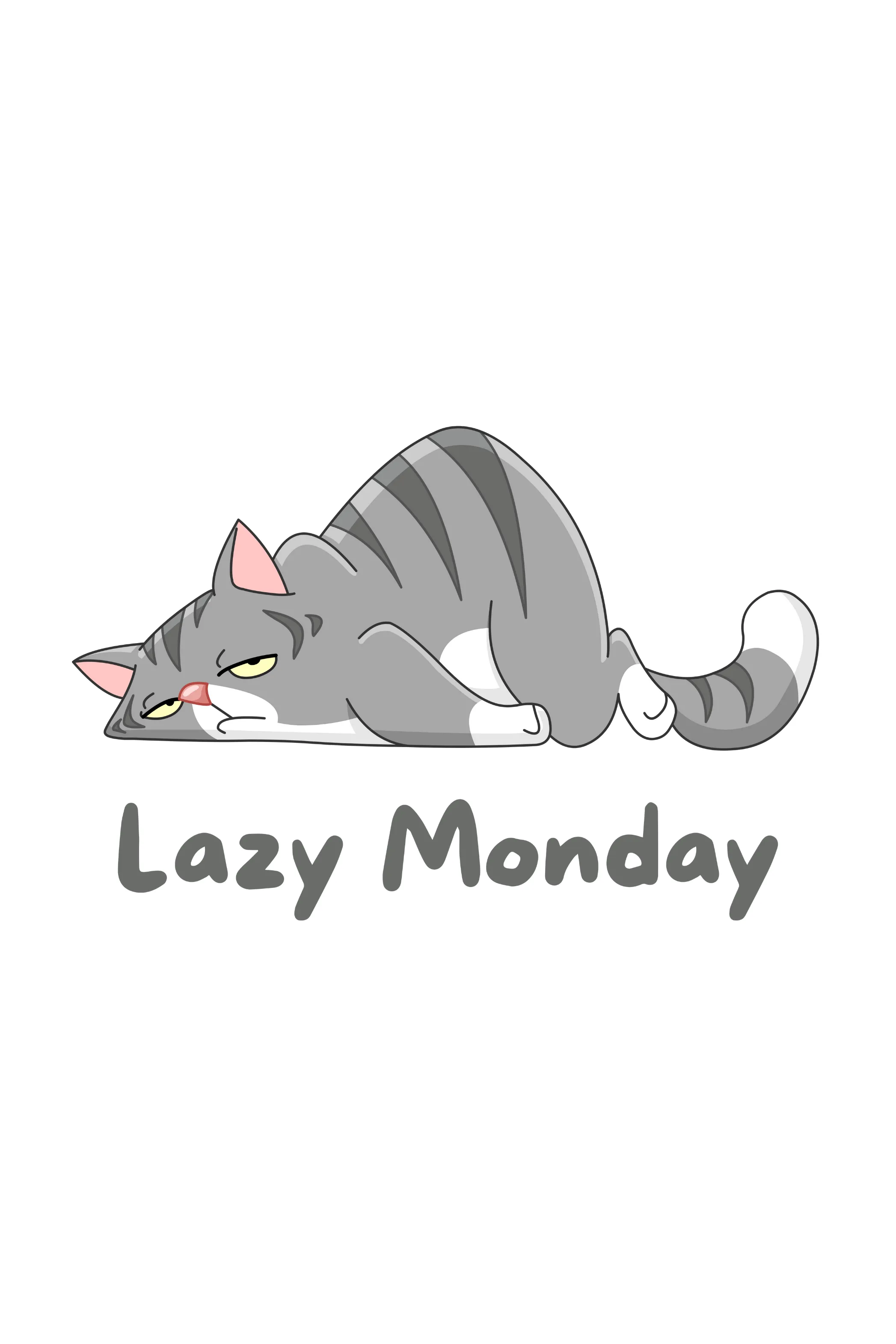 Lazy Monday Printed T-shirt for women