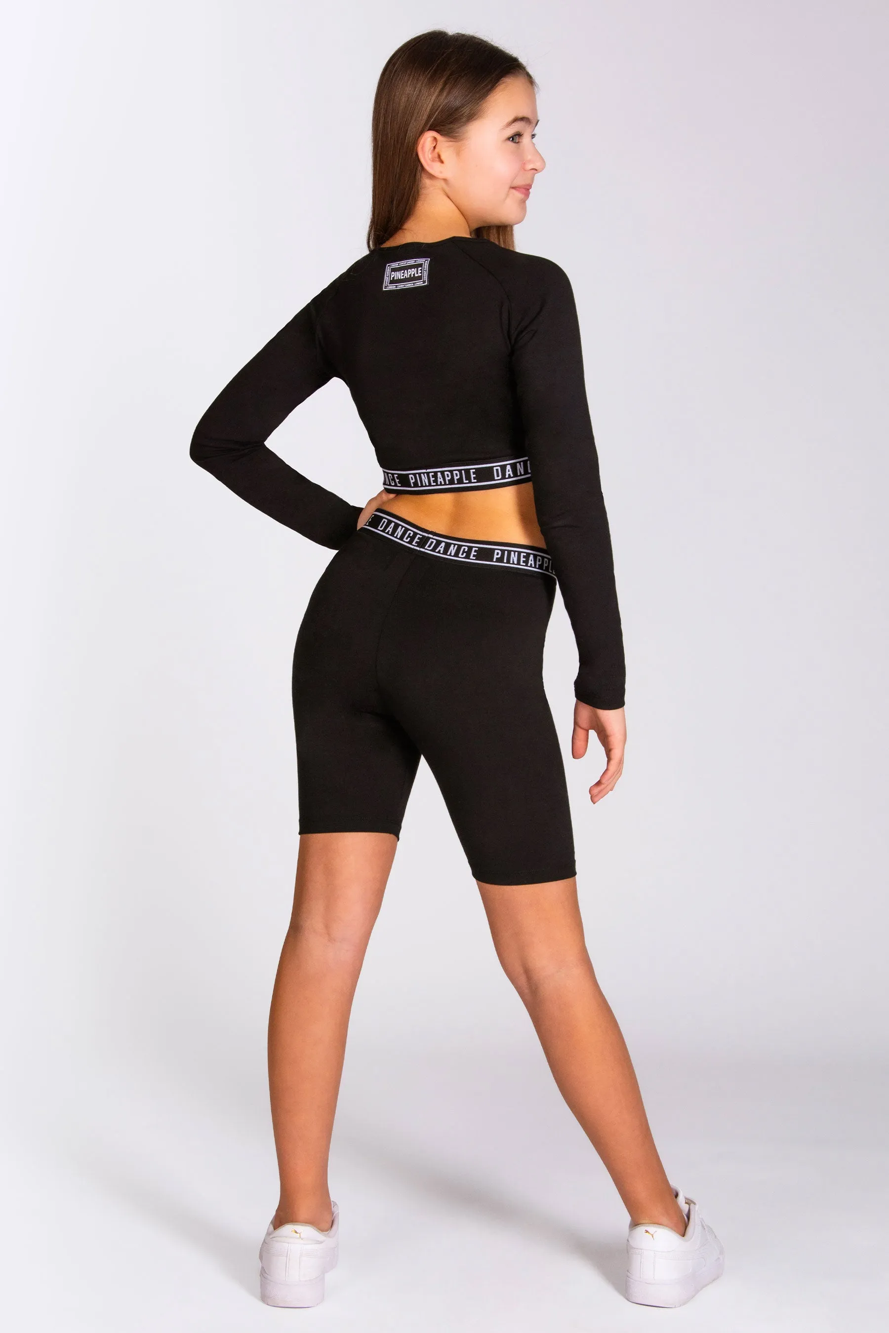 Long Sleeve Dance Crop Top