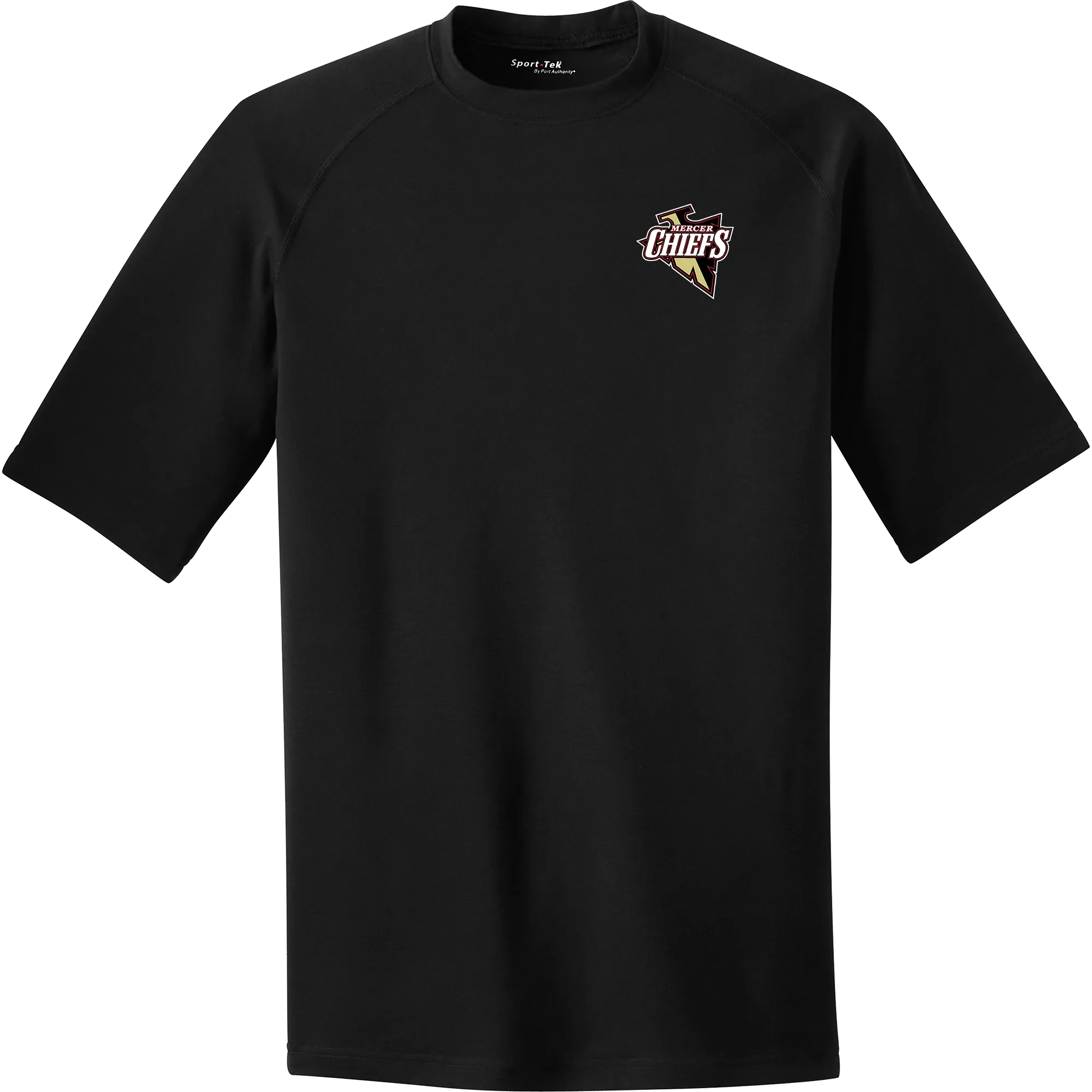 Mercer Chiefs PosiCharge Tri-Blend Wicking Raglan Tee