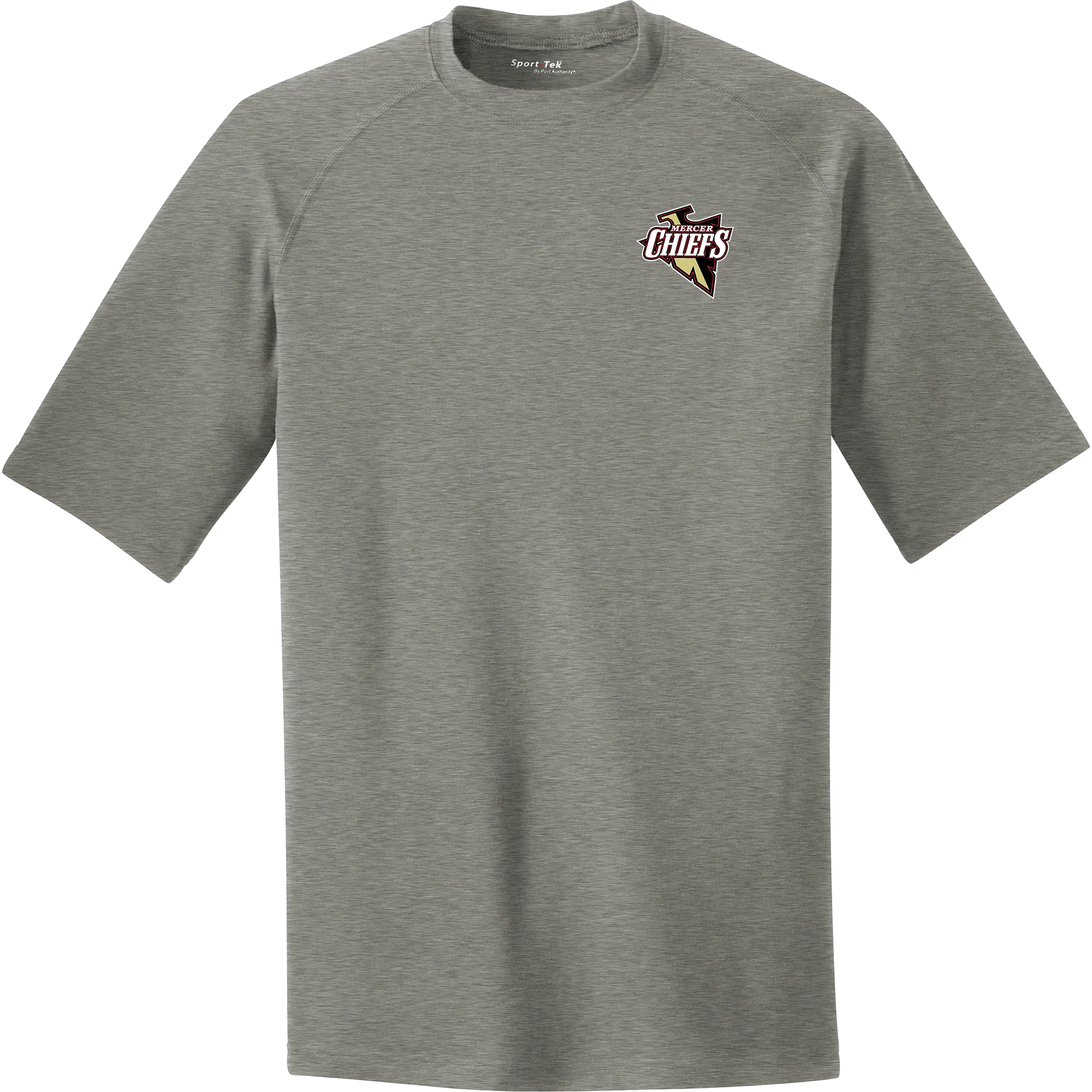 Mercer Chiefs PosiCharge Tri-Blend Wicking Raglan Tee