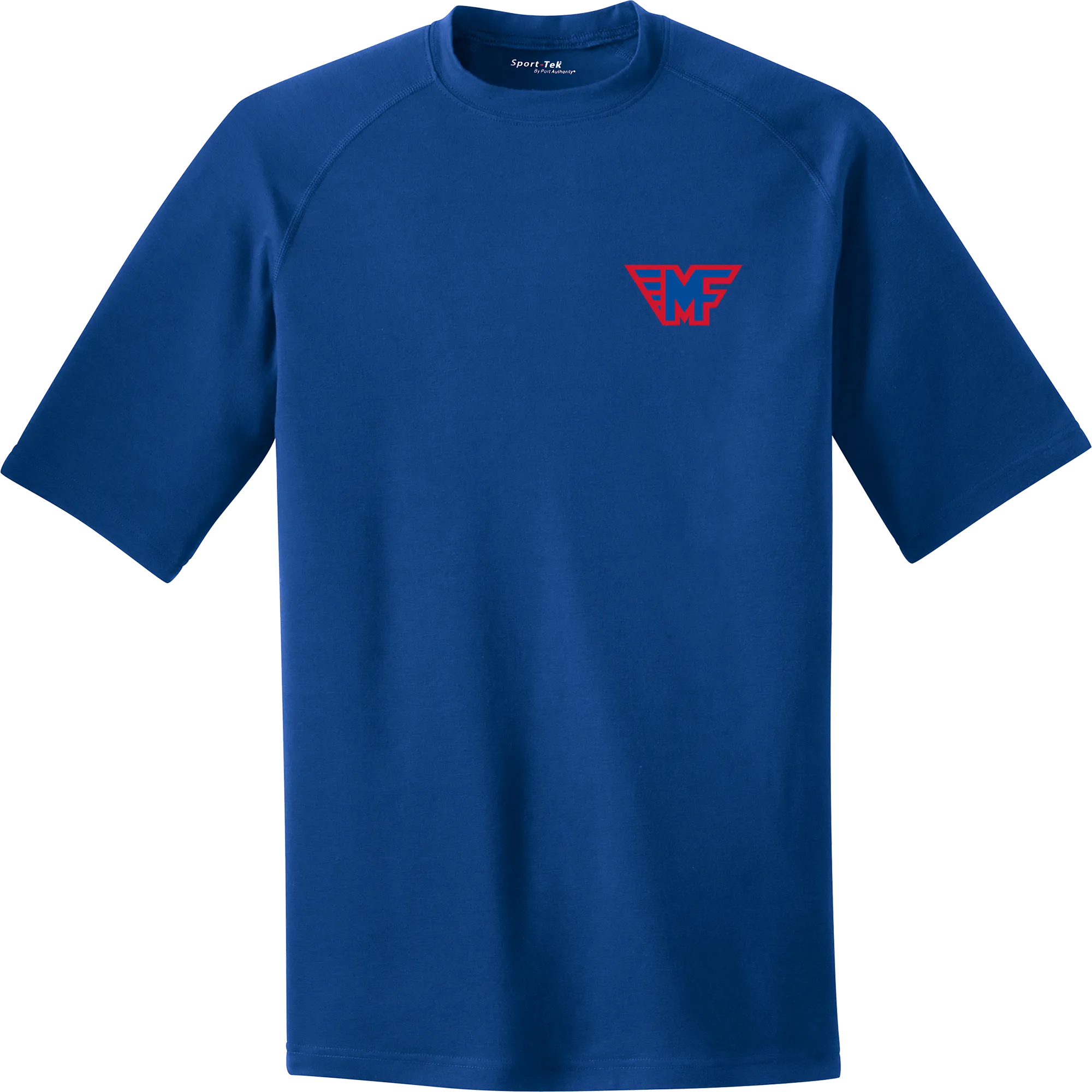 Mid-Fairfield PosiCharge Tri-Blend Wicking Raglan Tee