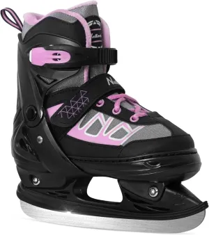 Nattork Adjustable Ice Skates for Kids - Pink