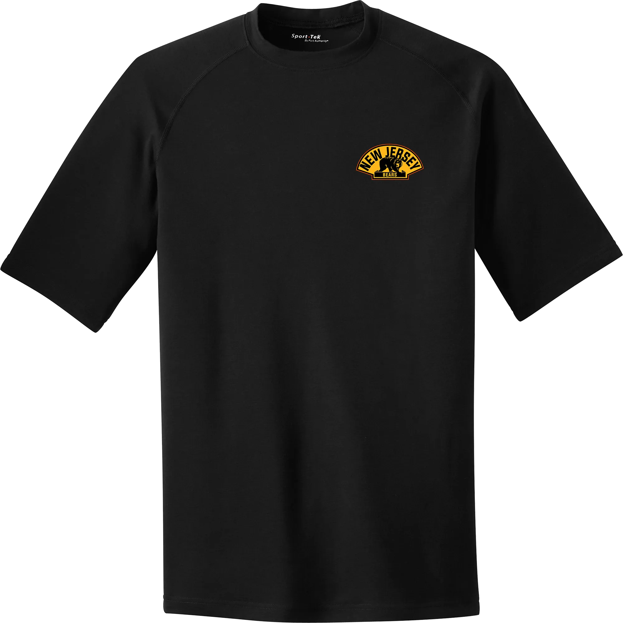 NJ Bears PosiCharge Tri-Blend Wicking Raglan Tee