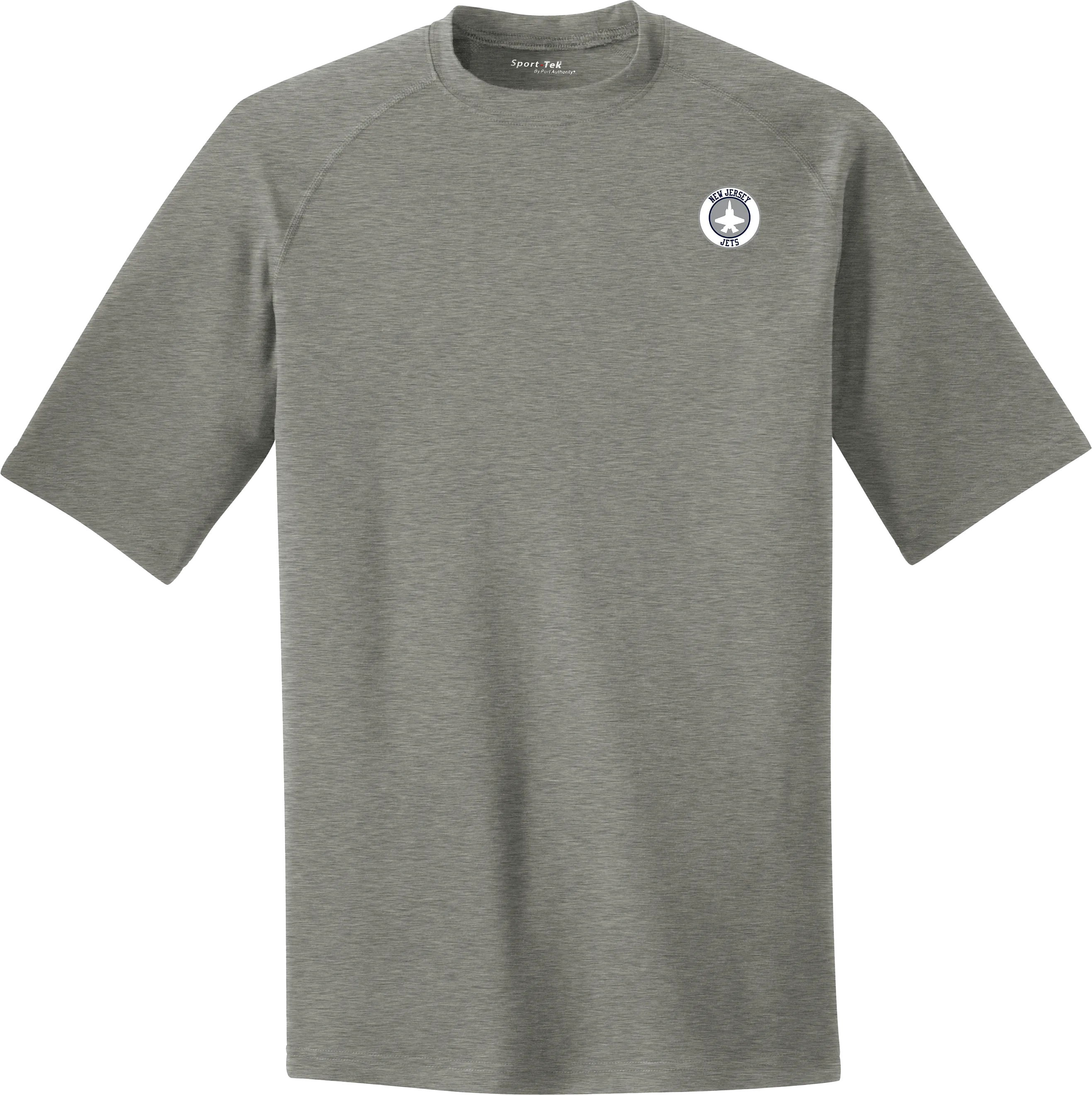 NJ Jets PosiCharge Tri-Blend Wicking Raglan Tee